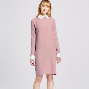 NWT Victoria Beckman for Target Blush Collared dress